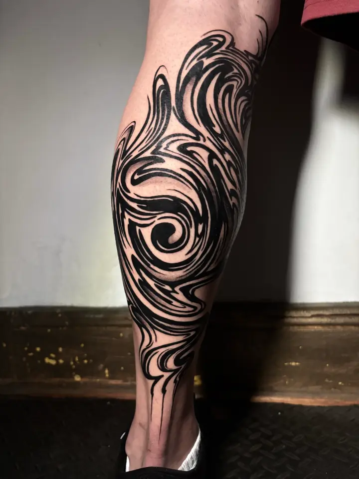 Black Void — Ornamental tattoo by Nillattt, photo 1