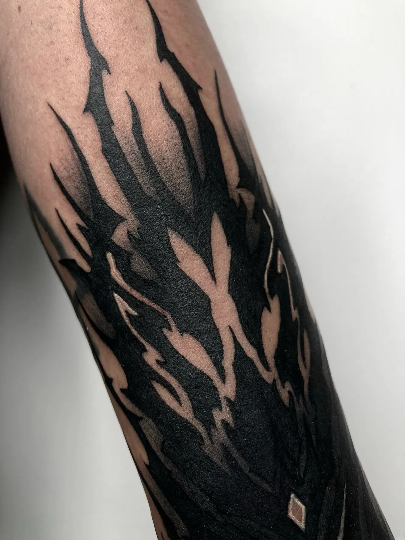 Cover-up en Brazo — tatuaje Neotribal de Nillattt, foto 1