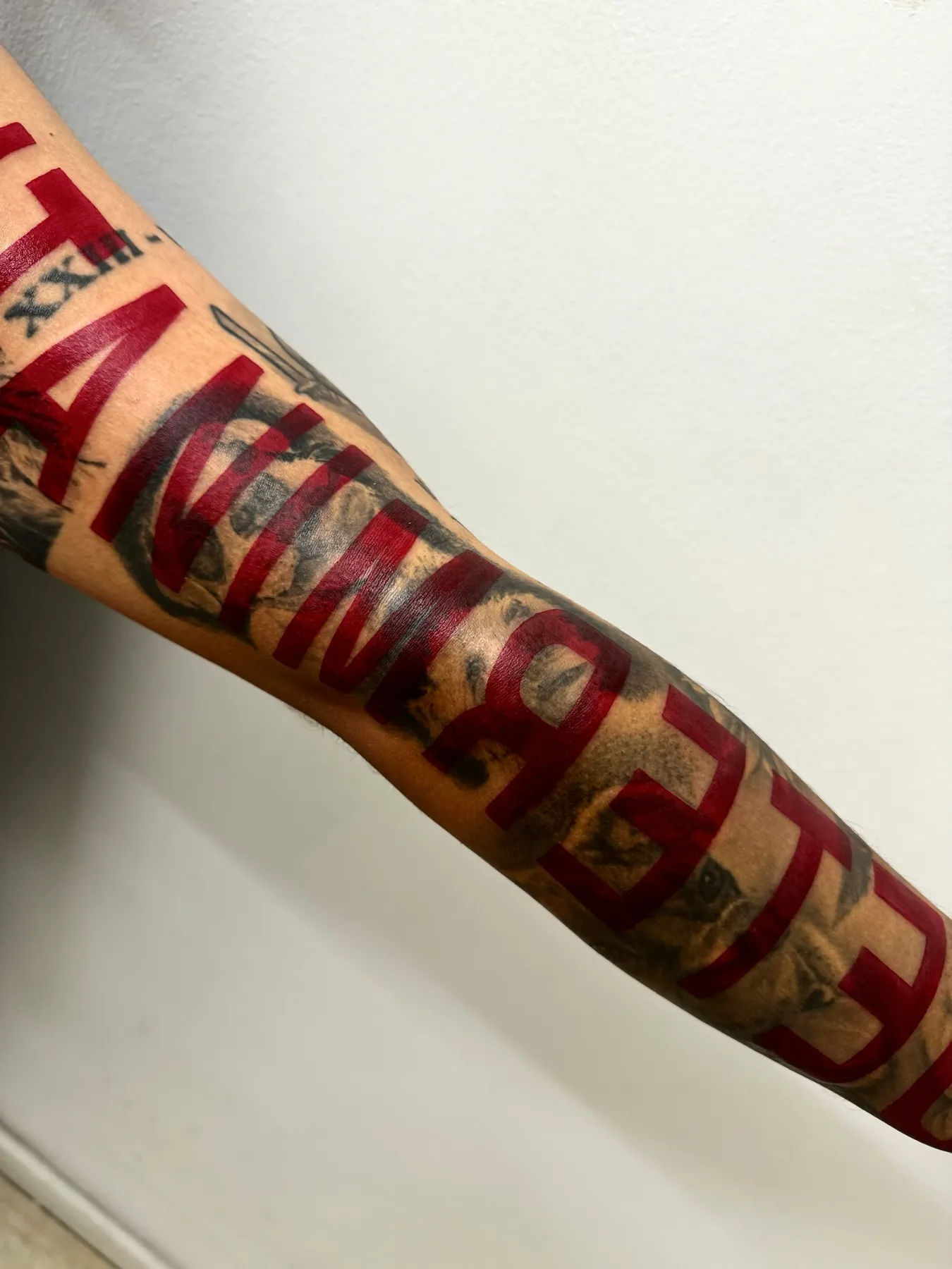 Determination — tatuaje Blackwork de Nillattt, foto 3