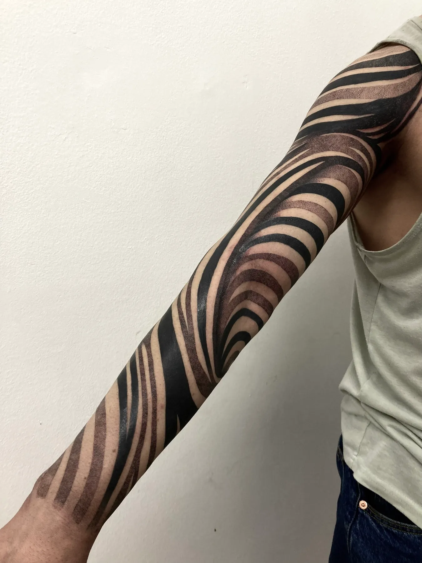 Fluid Sleeve — Ornamental tattoo by Nillattt, photo 1