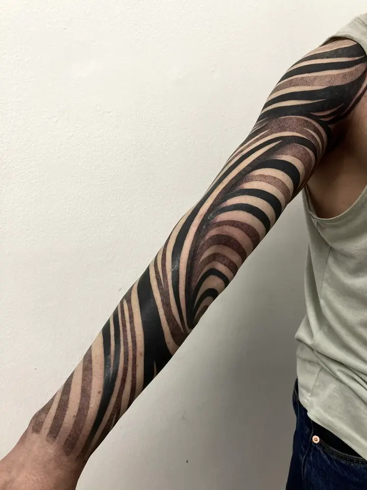 Fluid Sleeve — Ornamental tattoo by Nillattt, photo 1