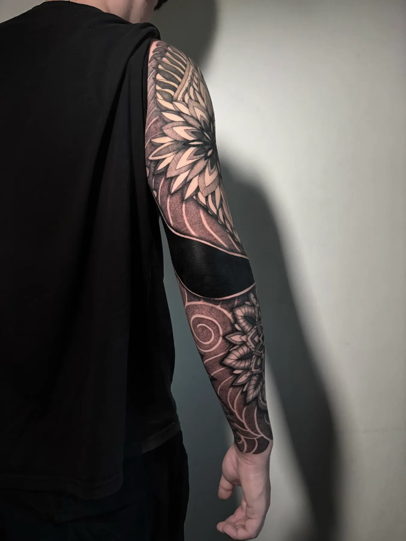 Manga a Mano Alzada — tatuaje Ornamental de Nillattt, foto 1