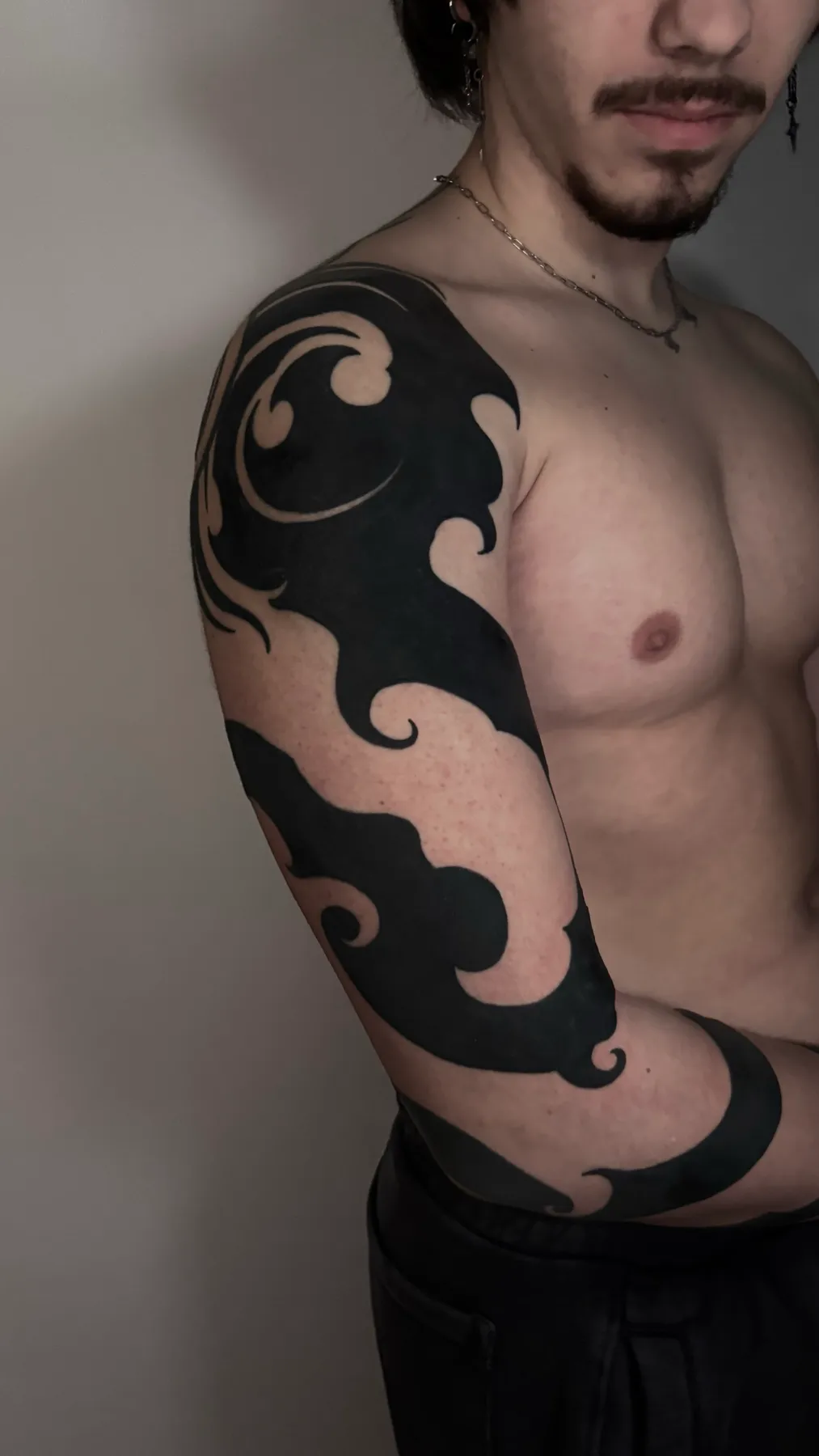 Neotribal Sleeve — Neotribal tattoo by Nillattt, photo 2